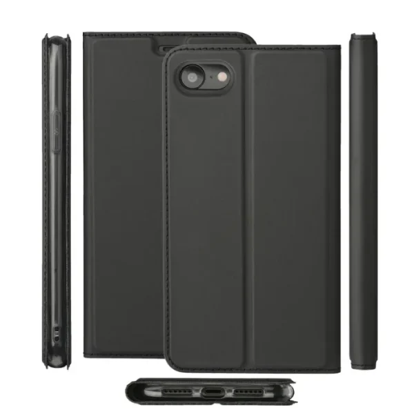 ETUI FOLIO NOIR POUR IPHONE XS MAX