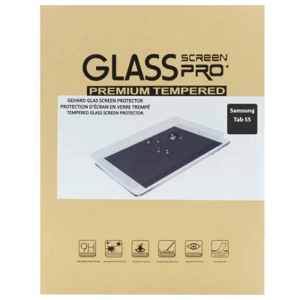 VERRE DE PROTECTION TRANSPARENT POUR SAMSUNG TAB S5E 10.5 T720/T725